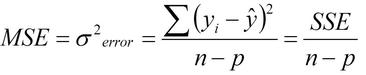 MSE formula